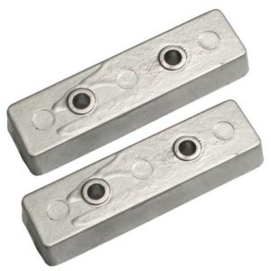 Tecnoseal Tec-Bnt Bennett Trim Tab Anode - Zinc - Pair