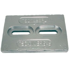 Tecnoseal Mini Magnesium Plate Anode 6" X 4" X 1/2"