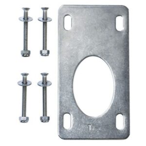 Tigress Large Gunnel Mount Backing Plates F/88506 Outrigger Holder - Pair