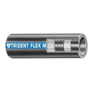 Trident Marine 1" Flex Marine Wet Exhaust & Water Hose - Black - Sold By The Foot