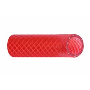 Trident Marine" X 50' Boxed Reinforced Pvc (Fda) Hot Water Feed Line Hose - Drinking Water Safe - Translucent Red