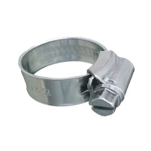 Trident Marine 316 Ss Non-Perforated Worm Gear Hose Clamp - 3/8" Band -"&Ndash;15/16" Clamping Range - 10-Pack - Sae Size 8