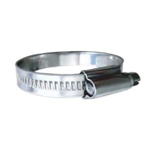 Trident Marine 316 Ss Non-Perforated Worm Gear Hose Clamp - 15/32" Band - (7/8" &Ndash; 1-1/4") Clamping Range - 10-Pack - Sae Size 12