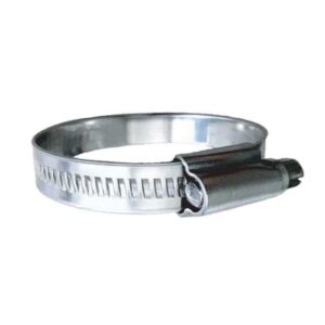 Trident Marine 316 Ss Non-Perforated Worm Gear Hose Clamp - 15/32" Band - (2" - 2-9/16") Clamping Range - 10-Pack - Sae Size 32
