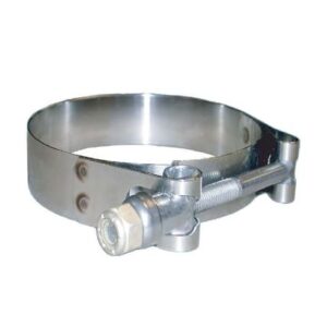 Trident Marine 316 Ss T-Bolt Clamp - 3/4" Band - 3.28"-3.59" Range - 10-Pack