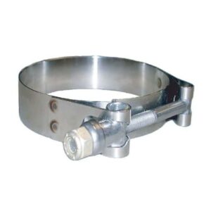 Trident Marine 316 Ss T-Bolt Clamp - 3/4" Band - 6.30"-6.74" Range - 10-Pack