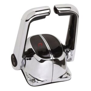 Uflex&Nbsp;Twin Lever Top Mount Control W/Neutral Lock - No Trim Switch - Chrome