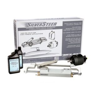 Uflex Silversteer Universal Front Mount Outboard Hydraulic Tilt Steering System - 1500psi V2