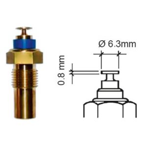 Veratron Coolant Temperature Sensor - 40 Degree To 120 Degreec - M10 X 1 Tapered Short
