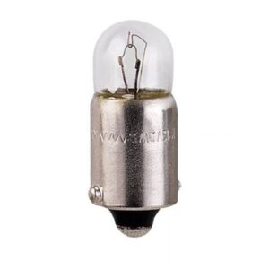 Vdo Type B - White Metal Base Bulb - 12v - 4 Pack
