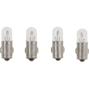 Vdo Type A - White Metal Base Bulb - 24v - 4-Pack