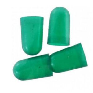 Vdo Light Diffuser F/Type D Peanut Bulb - Green - 4 Pack