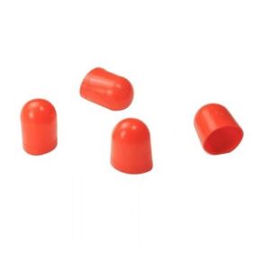 Vdo Light Diffuser F/Type C & E Wedge Bulb - Red - 4 Pack
