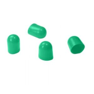 Vdo Light Diffuser F/Type C & E Wedge Bulb - Green - 4 Pack