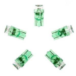 Vdo Type E - Greed Led Wedge Bulb