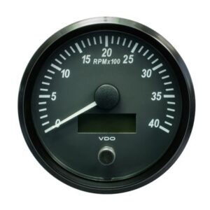 Vdo Singleviu 100mm (4") Tachometer - 4000 Rpm