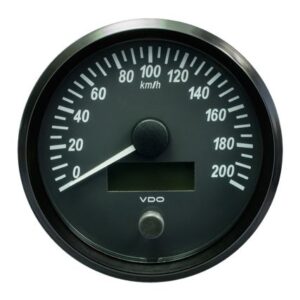 Vdo Singleviu 100mm (4") Speedometer - 200 Km/H