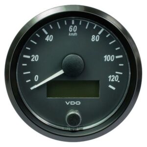 Vdo Singleviu 80mm (3-1/8") Speedometer - 140mph