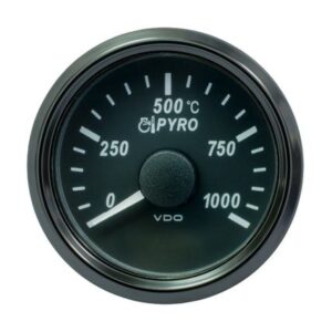 Vdo Singleviu 52mm (2-1/16") Exhaust Gas Temp. Gauge - 1000 Degreec