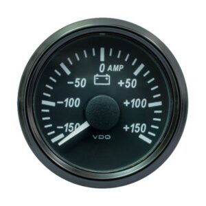Vdo Singleviu 52mm (2-1/16") Ammeter - 150 Amp
