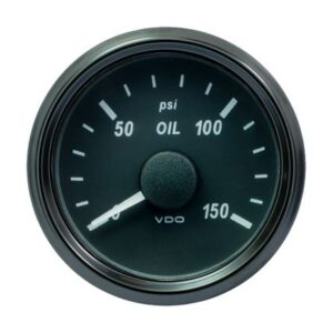 Vdo Singleviu 52mm (2-1/16") Oil Pressure Gauge - 150 Psi