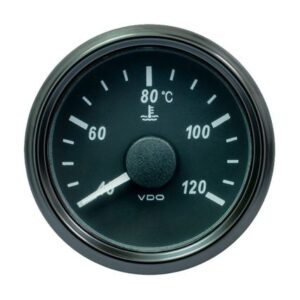 Vdo Singleviu 52mm (2-1/16") Water Temp. Gauge - 120 Degree C - 291-22 Ohm