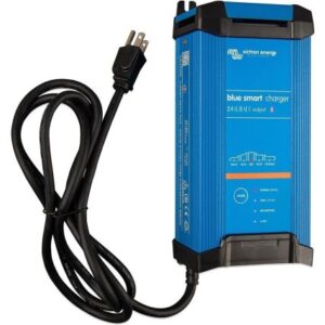 Victron Blue Smart Ip22 24vdc 8a 1 Bank 120v Charger - Dry Mount