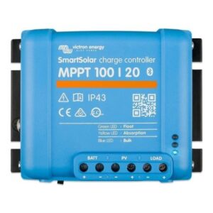 Victron Smartsolar Mppt 100/20 - Up To 48 Vdc - Ul Approved