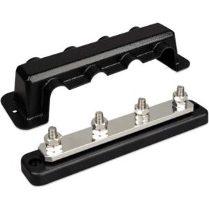 Victron Busbar 250a 4p & Cover 4x 5/16" Terminals