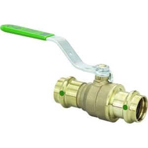 Viega Propress 1/2" Zero Lead Bronze Ball Valve W/Stainless Stem - Double Press Connection - Smart Connect Technology