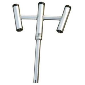 Wahoo Triple Rod Holder - 30 Degree Bent Butt