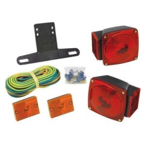 Wesbar Under 80" Combination Trailer Light Kit W/Sidemarkers