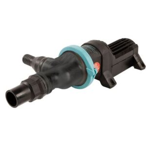 Whale Gulper Grouper Mk3 Fishbox/Waste Pump W/90 Degree Ports - 24v