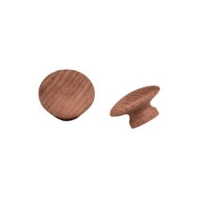 Whitecap Teak Round Drawer Knob - 2" - 2 Pack