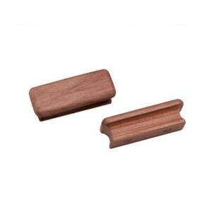 Whitecap Teak Rectangular Drawer Knob - 2-3/4"L - 2 Pack
