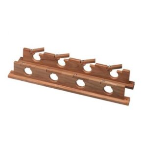 Whitecap Teak Lock-In Four-Rod Storage Rack