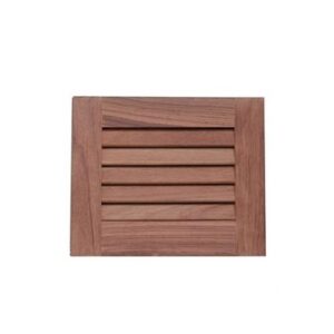 Whitecap Teak Louvered Insert - 7-1/2" X 9-1/8" X 3/4"