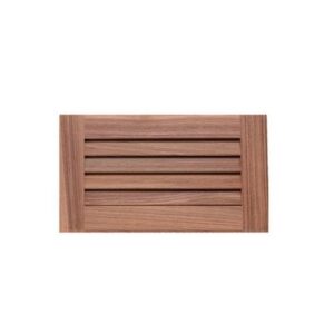 Whitecap Teak Louvered Insert - 6-3/8" X 11-3/16" X 3/4"