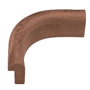 Whitecap Teak Edge Molding Inside Corner