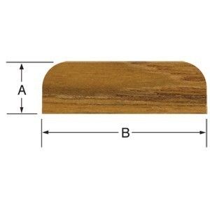 Whitecap Teak Batten - 7/8"W