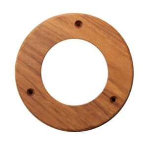 Whitecap Teak Trim Ring - 3" Inner Diameter Opening