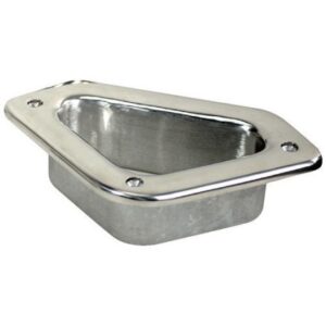 Whitecap Hawse Pipe - 316 Stainless Steel - 4-3/4" X 2-3/4"