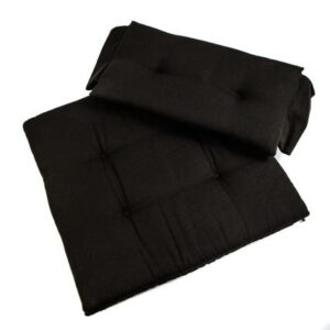 Whitecap Seat Cushion Set F/Director'S Chair - Black
