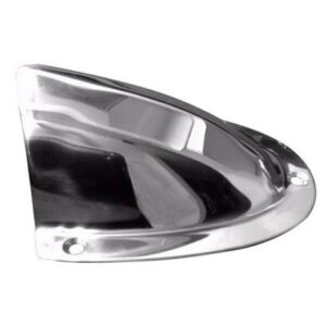 Whitecap Clam Shell Midget Vent 1-1/2" X 1-3/4"