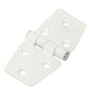 Whitecap Door Hinge - White Nylon - 1-1/2" X 3"