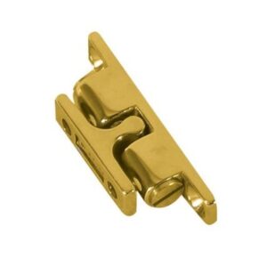 Whitecap Stud Catch - Brass - 1-15/16" X 3/8"