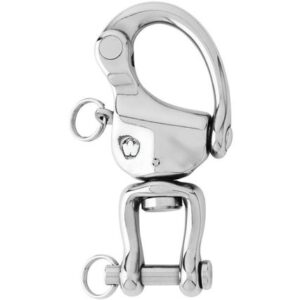 Wichard Hr Snap Shackle With Clevis Pin Swivel - 120mm Length - 4-23/32"