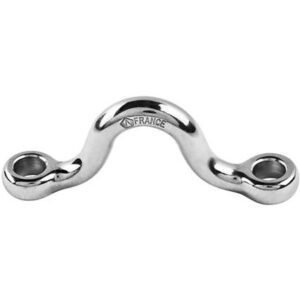 Wichard Eye Strap - 10mm Diameter - 25/64" - 78mm Spacing - 3-5/64"