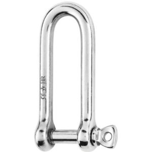 Wichard Hr Long D Shackle - 10mm Diameter - 25/64"