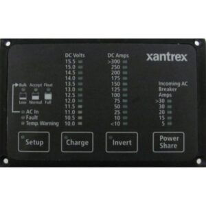 Xantrex Heart Fdm-12-25 Remote Panel, Battery Status & Freedom Inverter/Charger Remote Control